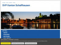 svp-sh.ch Webseite Vorschau