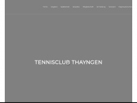 tennisclub-thayngen.ch Webseite Vorschau