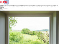 kunzfenster.ch Webseite Vorschau