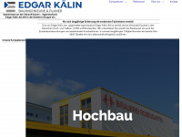 ingenieurkaelin.ch Webseite Vorschau