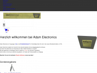 adams.ch Webseite Vorschau