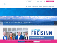 fdp-freienbach.ch Webseite Vorschau