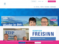 fdp-galgenen.ch Webseite Vorschau