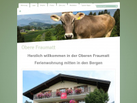 fraumatt.ch Webseite Vorschau