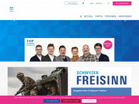 fdp-kuessnacht.ch Webseite Vorschau