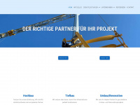 kistler-bau.ch Webseite Vorschau