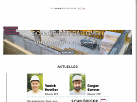 schnueriger.ch Webseite Vorschau