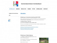 gsschuebelbach.ch Webseite Vorschau