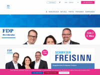 fdp-schuebelbach.ch Webseite Vorschau