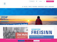 fdp-wollerau.ch Webseite Vorschau