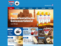 molkerei-lanz.ch Webseite Vorschau