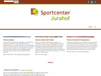sportcenter-jurahof.ch Webseite Vorschau