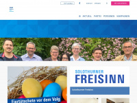 fdp-daeniken.ch Webseite Vorschau