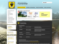 flumenthal.ch Webseite Vorschau