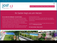 jostgartenbau.ch Webseite Vorschau