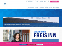 fdp-grenchen.ch Webseite Vorschau
