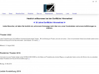 vorhang-auf.ch Webseite Vorschau