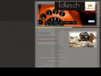 edles.ch Webseite Vorschau
