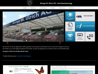 garage-ulrich.ch Webseite Vorschau