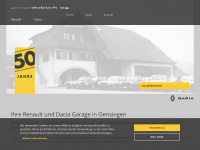 garage-dubach.ch Webseite Vorschau