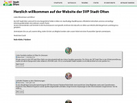 svpstadtolten.ch Webseite Vorschau