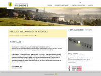 riedholz.ch Webseite Vorschau