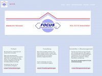 focus-immobilien.ch Webseite Vorschau