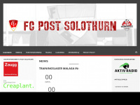 fcpost.ch Webseite Vorschau