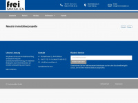 frei-immobilien.ch Webseite Vorschau