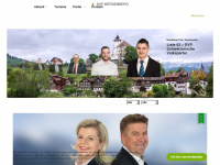 svp-werdenberg.ch Webseite Vorschau