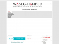 waseg.ch Webseite Vorschau