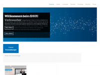 dikri.de Webseite Vorschau