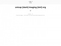 unicap-imaging.org Webseite Vorschau