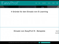 easyprof.de Webseite Vorschau