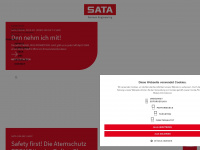 sata.com Webseite Vorschau