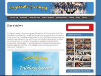 singschule.com Webseite Vorschau