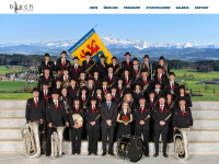 blechharmonie.ch Webseite Vorschau