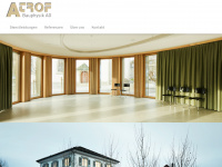 atrof.ch Webseite Vorschau