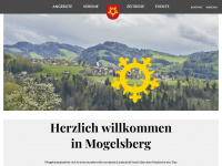 mogelsberg.ch Webseite Vorschau