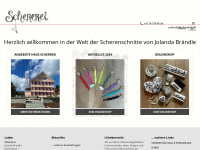 schererei.ch Webseite Vorschau