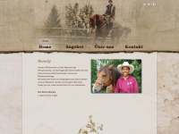 westernfamily.ch Webseite Vorschau