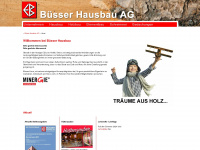buesserhaus.ch Webseite Vorschau