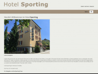 hotel-sporting.ch Webseite Vorschau