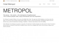metropol-widnau.ch Webseite Vorschau