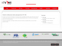 ktvwil.ch Webseite Vorschau
