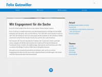 felix-gutzwiller.ch Webseite Vorschau