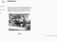kaffeebar.ch Webseite Vorschau