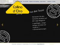 collinadoro.ch Webseite Vorschau