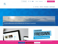 fdp-bezirk-frauenfeld.ch Webseite Vorschau