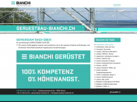 geruestbau-bianchi.ch Webseite Vorschau